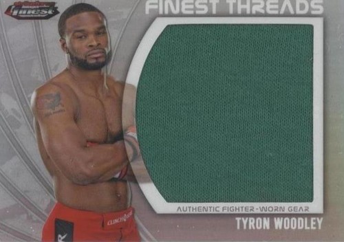 2012 Topps Finest UFC - Tyron Woodley #JFT-TW