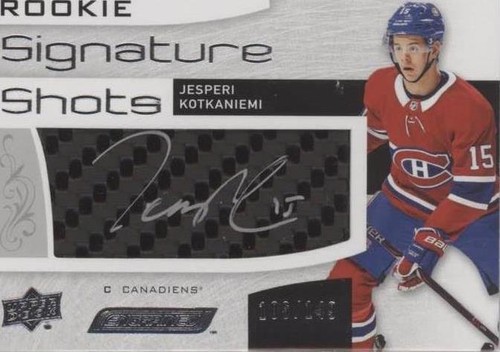 2018-19 Upper Deck Engrained - Jesperi Kotkaniemi #RSS-JK