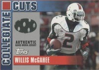 2003 Topps Draft Picks & Prospects Willis McGahee #CC-WM
