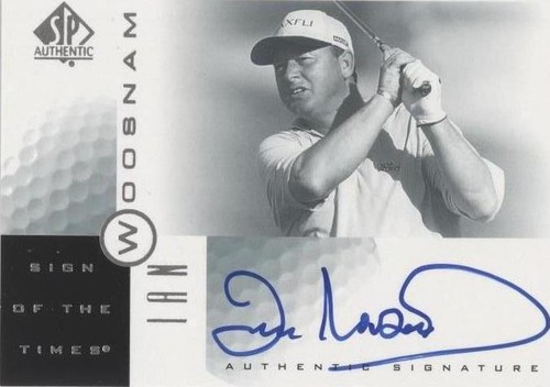 2001 SP Authentic - Ian Woosnam #IW