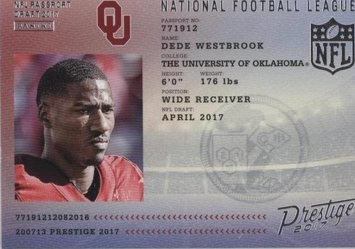 2017 Panini Prestige Dede Westbrook #7
