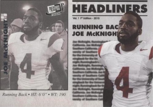 2010 Press Pass Portrait Edition Joe McKnight #HL-31