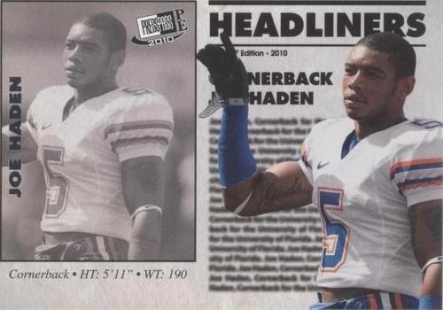 2010 Press Pass Portrait Edition Joe Haden #HL-7