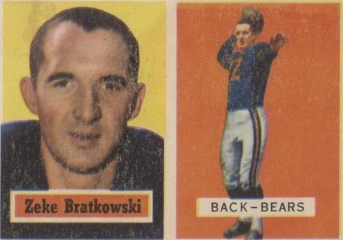 1957 Topps Zeke Bratkowski #140