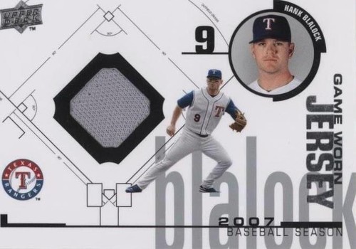 2008 Upper Deck - Hank Blalock #98-HB