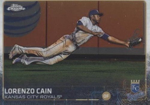 2015 Topps Chrome - Lorenzo Cain #176