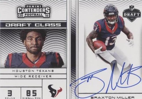 2016 Panini Contenders Braxton Miller #31