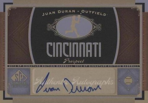 2012 SP Signature Edition - Juan Duran #CIN 8
