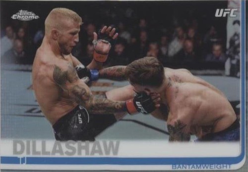 2019 Topps Chrome UFC - TJ Dillashaw #83