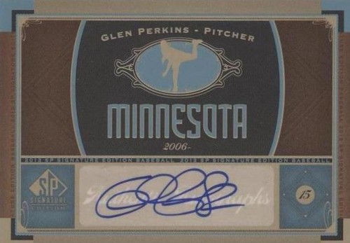 2012 SP Signature Edition - Glen Perkins #MIN 9