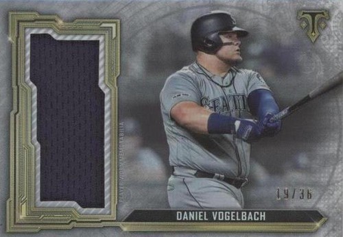 2020 Topps Triple Threads - Daniel Vogelbach #SJR-DV