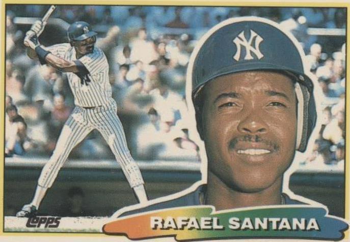 1988 Topps Big - Rafael Santana #246