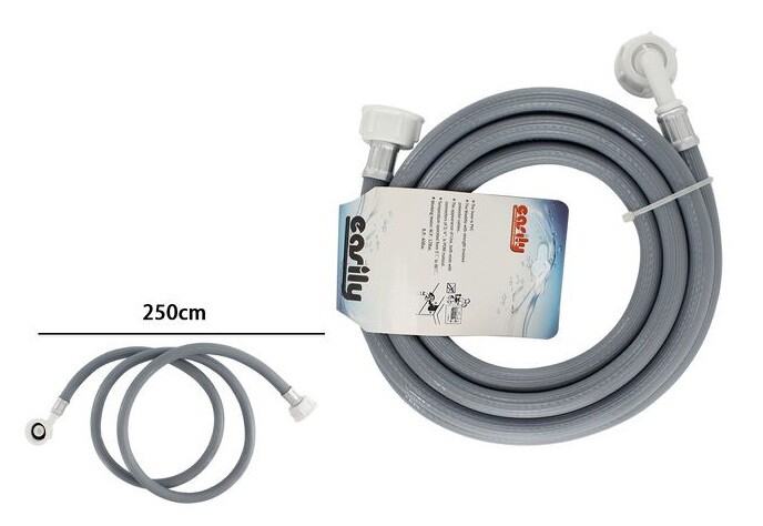 Tubo Scarico Per Lavatrice Lavastoviglie Con Curva 250cm dfh