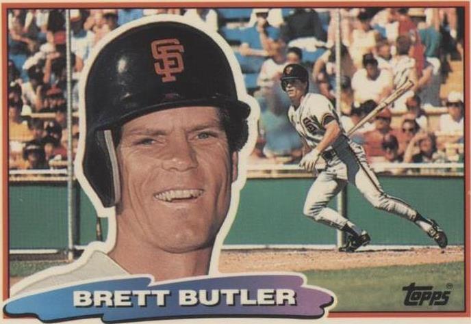 1988 Topps Big - Brett Butler #166 for sale | eBay