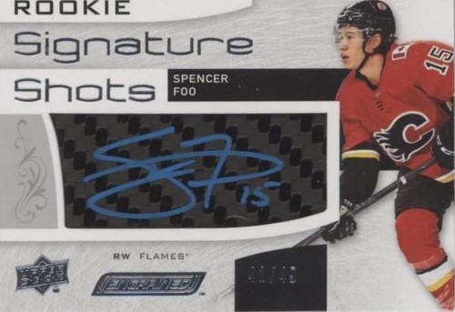 2018-19 Upper Deck Engrained - Spencer Foo #RSS-SF
