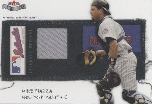 2004 Fleer Patchworks - Mike Piazza #LA-MP