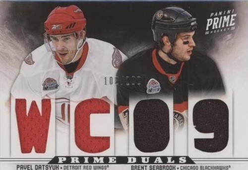 2012-13 Panini Prime - Brent Seabrook Pavel Datsyuk #38
