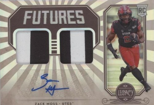 2020 Panini Legacy Zack Moss #FD-ZM
