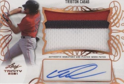 2021 Leaf Trinity - Triston Casas #PA-TC1