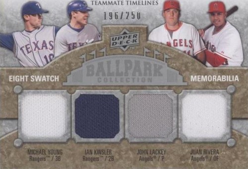 2009 Upper Deck Ballpark Collection - David Murphy Hank Blalock Howie Kendrick #375