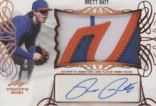 2021 Leaf Trinity - Brett Baty #PA-BB1