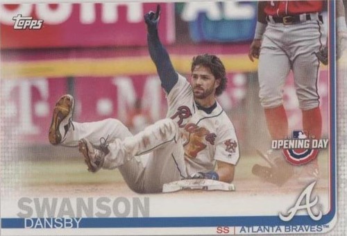 2019 Topps Opening Day - Dansby Swanson #38