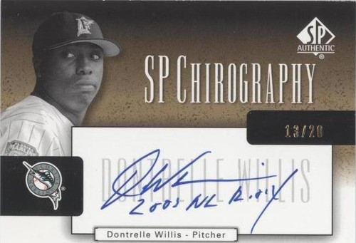 2004 SP Authentic - Dontrelle Willis #CA-DW
