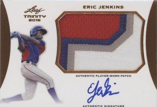 2015 Leaf Trinity - Eric Jenkins #PA-EJ1