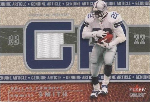 2002 Fleer Genuine Emmitt Smith #GA-ES