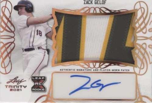 2021 Leaf Trinity - Zack Gelof #PA-ZG1