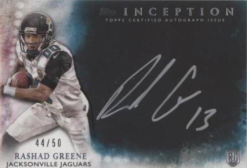 2015 Topps Inception Rashad Greene #SS-RG