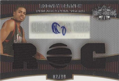 2006-07 Topps Triple Threads - Rodney Carney #105