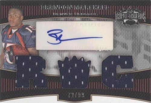 2006 Topps Triple Threads Brandon Marshall #123