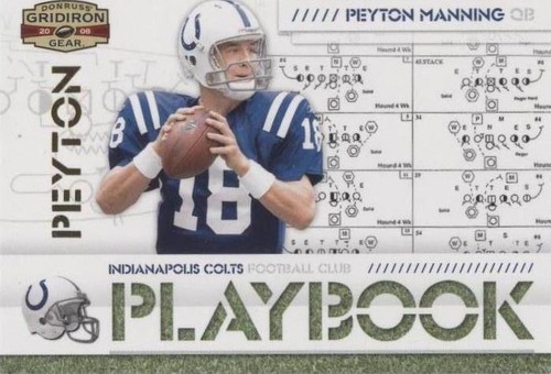 2008 Donruss Gridiron Gear Peyton Manning #PL-2