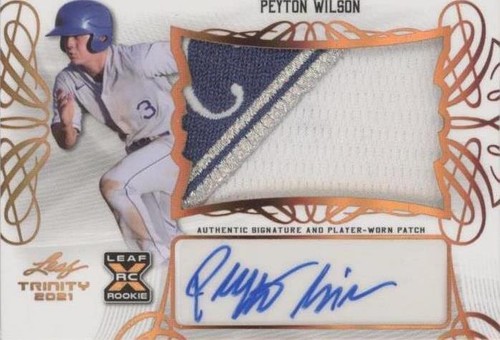 2021 Leaf Trinity - Peyton Wilson #PA-PW1