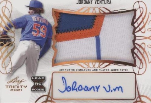 2021 Leaf Trinity - Jordany Ventura #PA-JV2