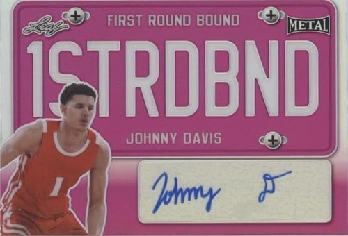 2021-22 Leaf Metal - Johnny Davis #FRB-JD1