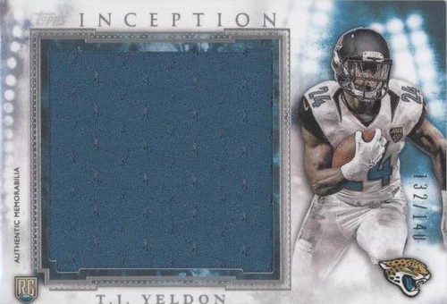 2015 Topps Inception T. J. Yeldon #RJR-TY