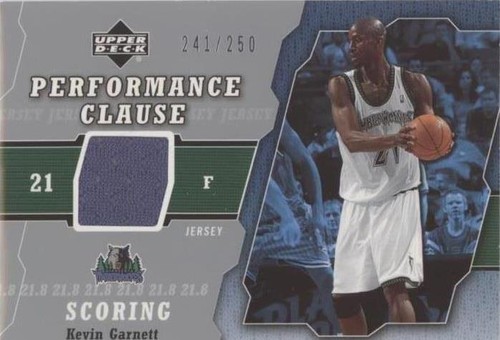 2005-06 Upper Deck - Kevin Garnett #PCJ-KG8