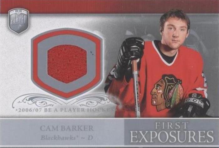 2006-07 Upper Deck Be A Player Portraits - Cam Barker #FE-CB