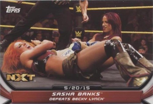 2016 Topps WWE Divas Revolution - Becky Lynch Sasha Banks #6