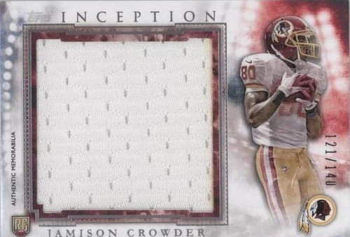 2015 Topps Inception Jamison Crowder #RJR-JC