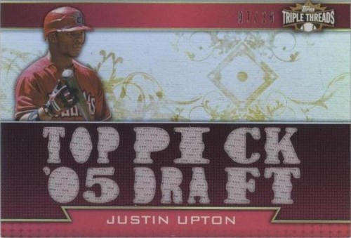 2011 Topps Triple Threads - Justin Upton #TTR-102