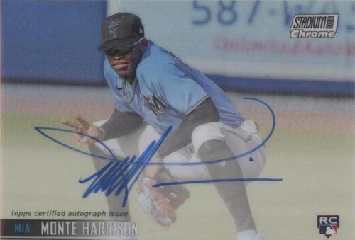 2021 Topps Stadium Club Chrome - Monte Harrison #SCCAV-MH