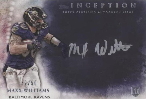 2015 Topps Inception Maxx Williams #SS-MW