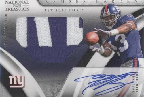 2009 Playoff National Treasures Ramses Barden #130