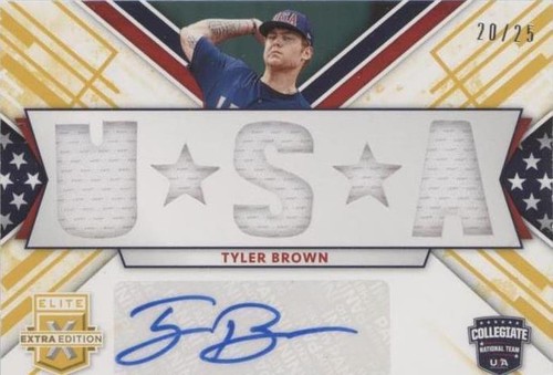 2019 Panini Elite Extra Edition - Tyler Brown #USMS-TB