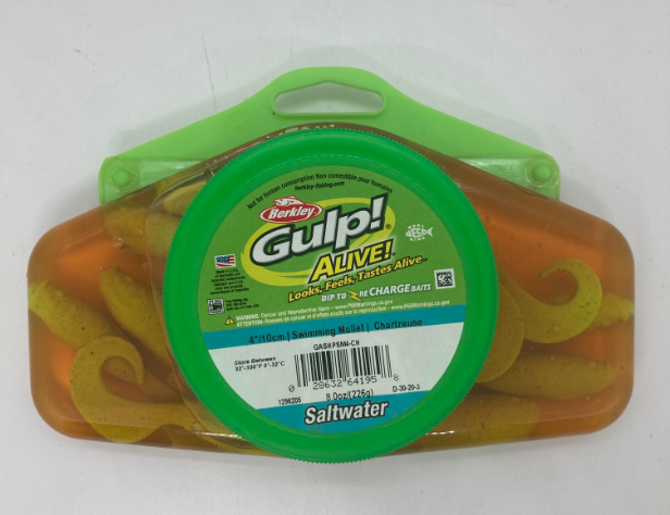 Berkley Gulp Alive Swimming Mullet Soft Bait 4