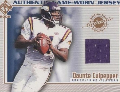 2002 Pacific Private Stock Reserve Daunte Culpepper #72