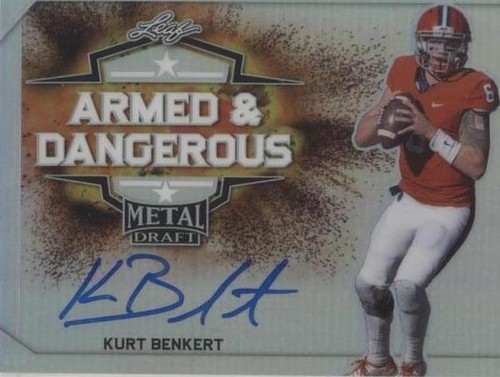 2018 Leaf Metal Draft Kurt Benkert #AD-KB1
